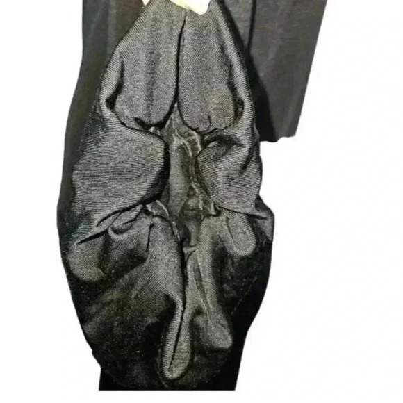 Ralph Lauren Black Label Sil Womens Back Zip Crew Neck Shift Dress Black Size XS - Picture 7 of 16